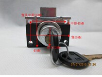 Red Mountain 409 big core drawer lock iron cabinet lock Office desk lock File iron cabinet lock Computer desk lock