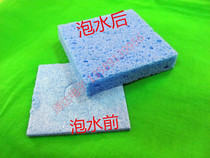 Special price thickened high temperature resistant compression sponge soldering iron head cleaning of tin cotton de tin mesh welding 5 5x5 5cm