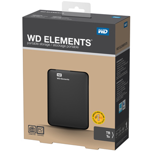 WD/ western data WDBUZG5000ABK 500GB 2.5 inch mobile hard disk USB3.0 original box