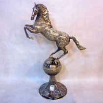 Pakistan crafts Pakistan copper color point process large Pegasus lucky horse immediately rich
