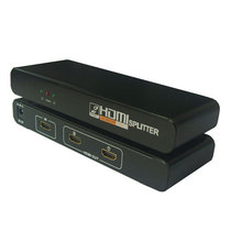 HDMI splitter 1 in 2 out 1 in 2 out splitter 1 drag 2 divider 1 point 2 computer HD 1080P