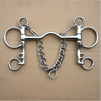  Stainless steel harness Horse mouth armature British Boutique horse Chew PelhamBit 13 3cm