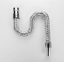 Guula wind deodorant basin sewer hose imitation stainless steel telescopic drain pipe into the ground into the wall deodorant sewer pipe