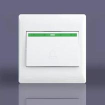 Matsumoto switch panel one doorbell switch 86 panel electric bell switch fluorescent large seesaw switch c8p