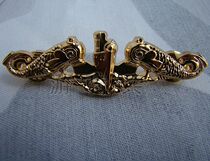 Beauty Metal Badge American Submarine Badge Chest Badge Skill Badge Gold