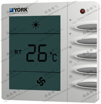 YORK YORK central air conditioning thermostat switch panel LCD fan coil switch panel TMS2000DA