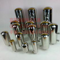 Small pneumatic diaphragm pump storage cylinder stainless steel buffer gas storage pressure tank 0 3-5L metal cylinder