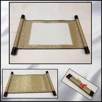 Blank holy decree small scroll scroll painting sign-in Reel Around mounting special sale can be customized printing