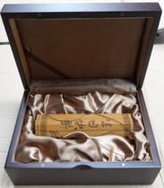Customized bamboo slips high-end luxury imitation mahogany wooden box 158 love letter birthday creative gift