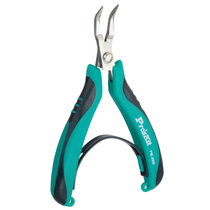 Taiwan Baogong Proskit PM-396I stainless steel toothless curved mouth pliers Curved pointed mouth pliers imported