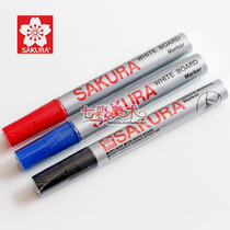 SAKURA cherry blossom whiteboard pen XLWBK environmental friendly can add ink round head 2 0mm single head water whiteboard pen