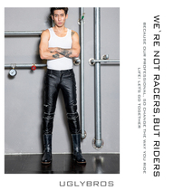 uglybros UBS021 motorcycle riding pants leather pants leather leather leather riding pants casual men and women models