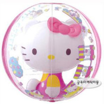 South Korea hello kitty hello kitty inflatable water ball ocean ball beach ball