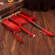 Wedding household goods Womens Dowry wedding room decoration red bed brush bride dowry set