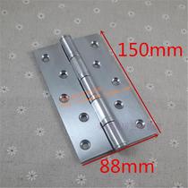 6 inch stainless steel hinge heavy-duty door hinge villa door hinge thickened hinge 6*3 5 stainless steel hinge