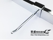 Square pipe beam shelf hook Square pipe hook card 1 5 square pipe shelf hook Supermarket shelf Shopping mall square pipe hook