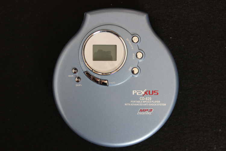 Pexxus Portable CD Walkman Discman Supports MP3 English Disk Student SAT Examination