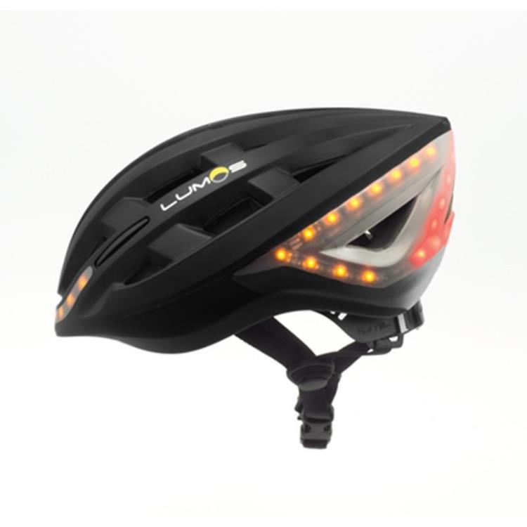 American Lumos Intelligent Bicycle Mountainous Bicycle Riding Helmet Waterproof Belt Brake Lamp Steering Signal Lamp