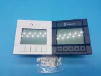 Dual jane large screen backlight LCD thermostat Hotel central air conditioning control switch panel three-speed smart switch