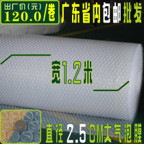 New material large bubble bubble film thickened extra large Roll 1 2 1 6 meters shockproof protective film 2 5cm Guangdong