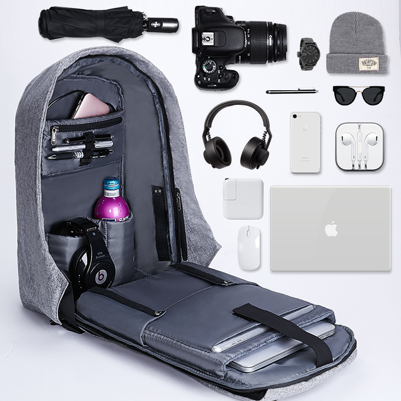 Montmartre Charging Anti-theft Backpack 15 inch Men and Women 14 Business Laptop Bag 15.6/17 inch Shoulder Bag