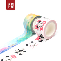 (Great Wall Gift) and Paper Tape Panda Paper Tape Paper Tape Great Wall Four Seasons Paper Tape