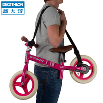 Decathlon childrens bicycle stroller portable strap balance car back with OVBK