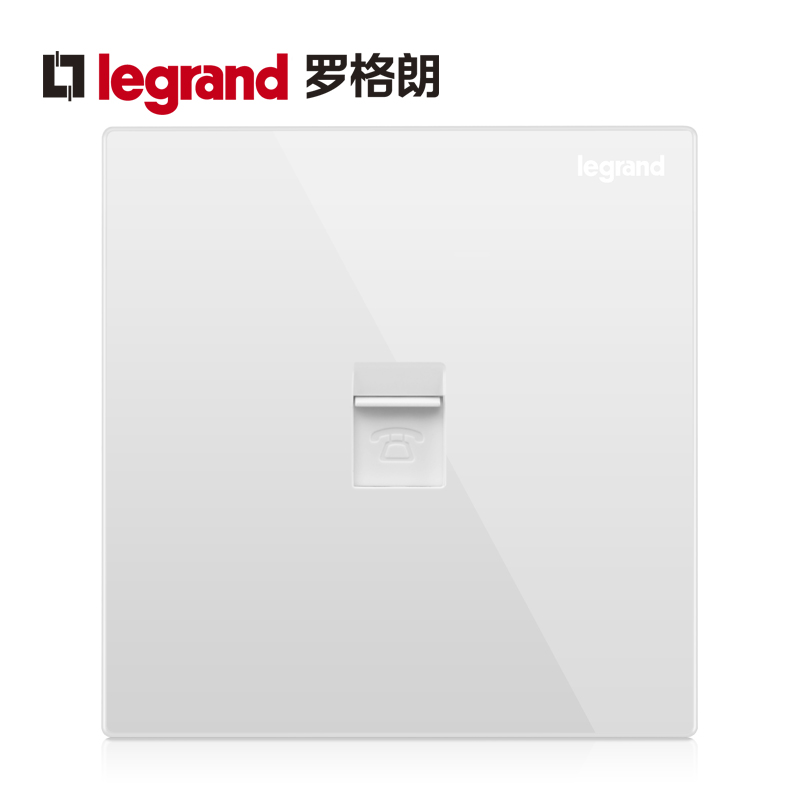 TCL Legrand Telephone Socket Switch Panel 86 Type Official Code Phone Voice Socket Panel Genuine
