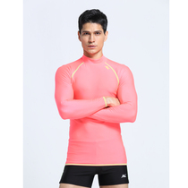 New floating brand swimming sunscreen clothing men and women long sleeve summer outdoor Quick Drying Sunscreen clothing 2017 new M1022