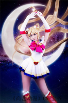 Sailor Moon-Moon Hare Dress 4th Generation (Water Ice Moon)-SuperS version of Combat Costume-cosplay Clothing