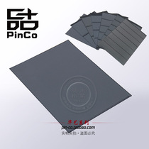 Stamps collection Book of pages Mailbook loose-leaf inner core double protection thickened 300g bifacial black cardboard black bottom 1 row