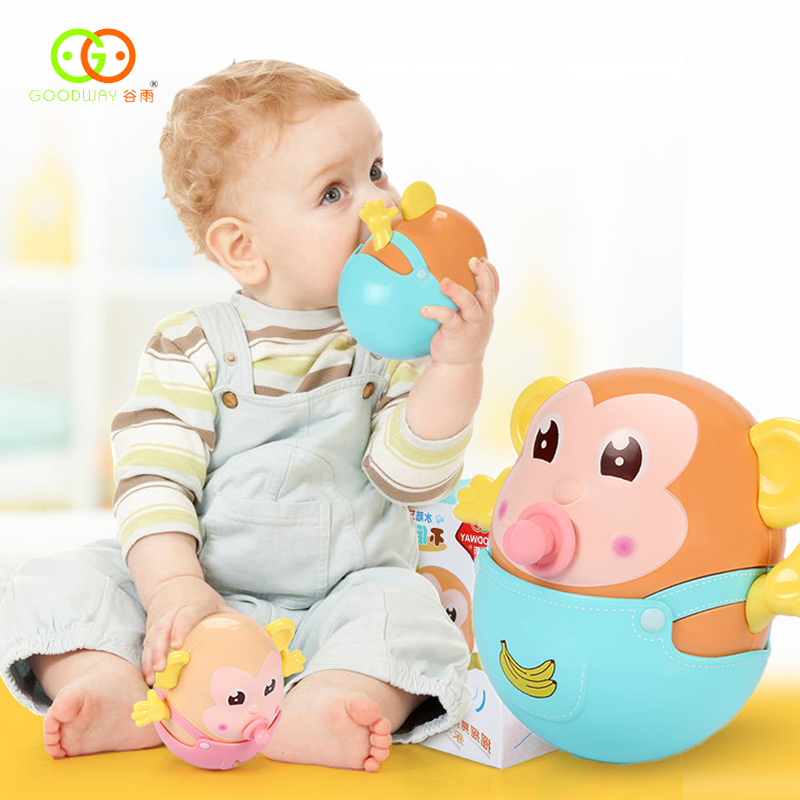Big size early education can bite baby tumbler toy baby girl less than 0-1 year old boy Weng Yizhi