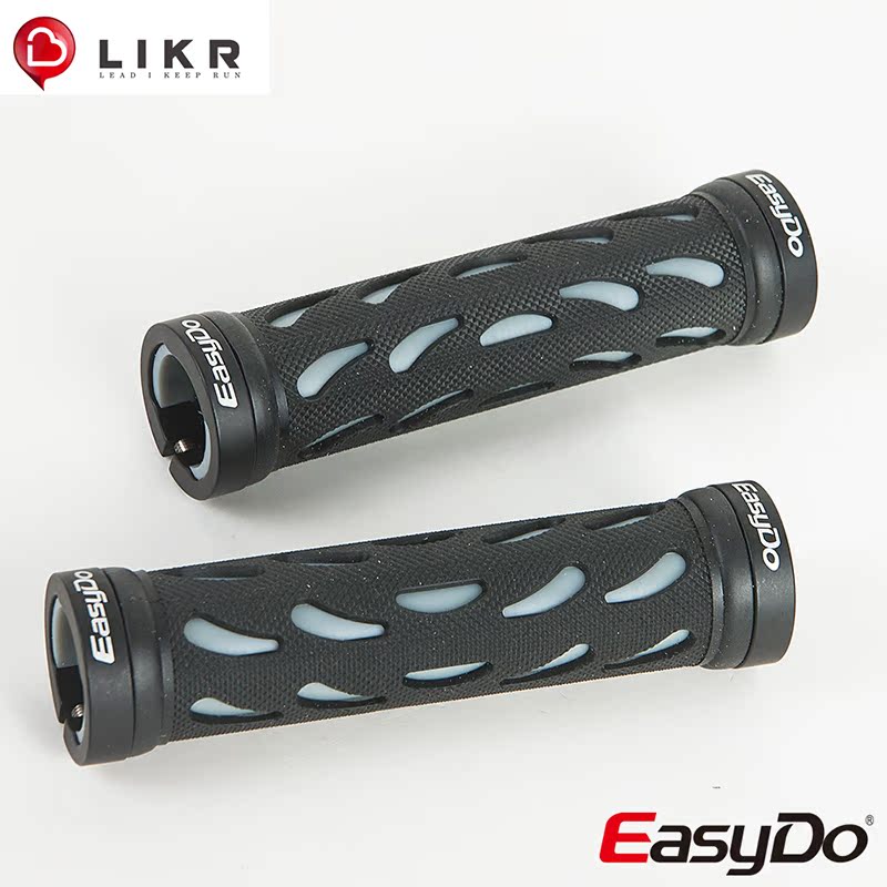 EasyDo Bicycle Hollow-out Lock for Mountain Bike Sleeve and Rubber Handle for Folding Car for Electric Vehicle