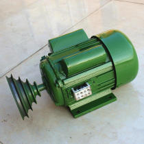 Drilling machine drilling motor 220v single-phase 380V three-phase motor Household copper core motor B3 vertical engine
