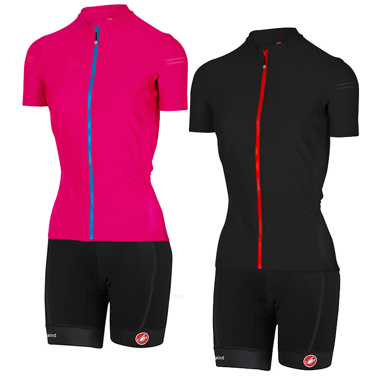 Ms. Castelli PROMESSA 2, Scorpion, 19 Short-sleeved Suits for Summer Cycling