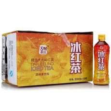 天喔茶庄 冰红茶500ml*15整箱装