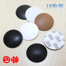 Silicone Wall anti-collision pad anti-collision pad door door lock protective pad anti-vibration pad 10 pieces