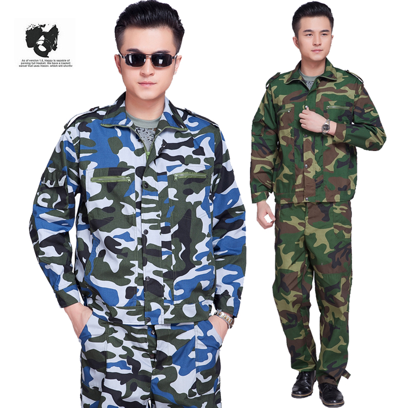Camouflage Suit for Student Military Training 33 Fabrics Old Jungle Ocean Club CS Outdoor Training Clothing