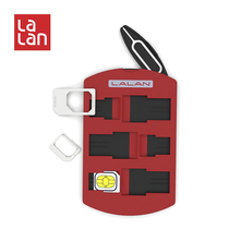 LALAN Leyland mobile phone sim card box storage sim card case small turn large sim card holder Apple card holder restore card slot