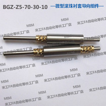 Meter standard BGZ5-70-30-10 miniature ball bushing guide Assembly Guide Post guide sleeve roller ball sleeve guide Assembly