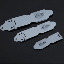 Thickened gray door buckle door nose lock nose lock nose cover hanging lock old wooden door buckle bag lock buckle