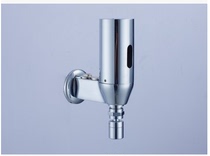 Thickened fully automatic induction tap copper-in-wall hospital water saving Terra basin washers 4 Smart 6V solenoid valves