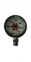 OMS Stage SPG 0-400 bar pressure gauge barometer single gauge with tube