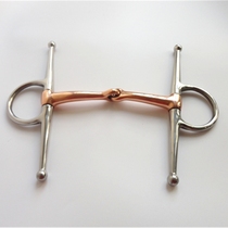 Harness Stainless steel horse rank copper armature horse chew equestrian supplies 13cm boutique horse mouth armature H0978