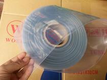 Wide 160mm Φ 102mm transparent PVC Heat Shrinkable tube model accessories battery packaging Heat Shrinkable film