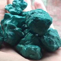  Hubei raw ore high porcelain blue green engraving processing DIy jewelry round ball tee accessories