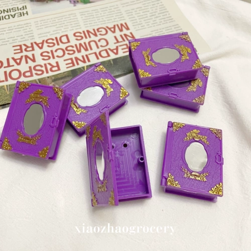 Волшебное зеркало, кремовый чехол для телефона, аксессуар, коробочка для хранения, «сделай сам»