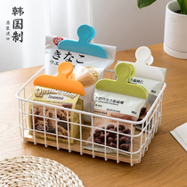 Korea imported food sealing clip Snack sealing artifact Kitchen food preservation moisture-proof seal plastic bag clip