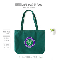 Wimbledon French Open canvas bag tennis Grand Slam racket shopping book eco bag gift bag I Love Club