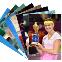 Safalova Lucie Safarova tennis signature poster photo paper photo competition decoration wallpaper